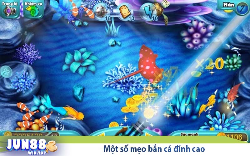 Hack bắn cá ăn xu tại Jun88 - Nên hay không nên? 3 mot so meo ban ca dinh cao